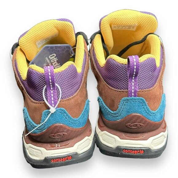 Salomon Shelter Low LTR Vanilla Ice / Chocolate Fondant Men’s Size 7 New - Picture 3 of 9